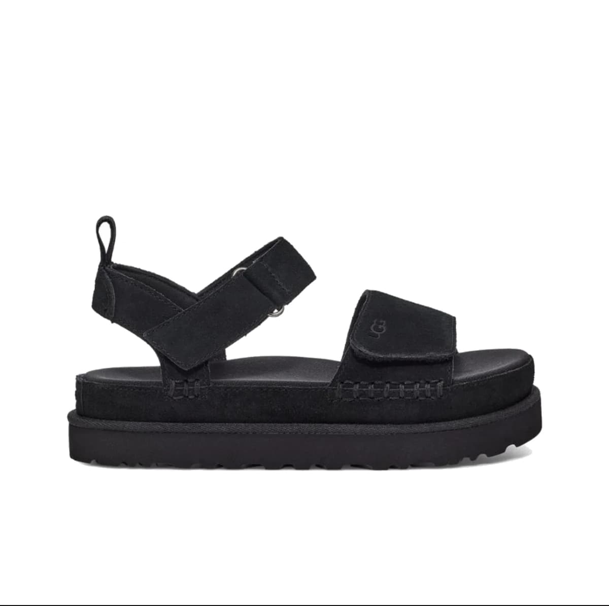 UGG GOLDENSTAR SANDAL — Black