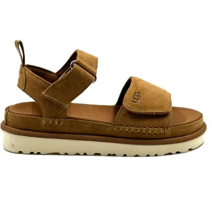 UGG GOLDENSTAR SANDAL — Chestnut