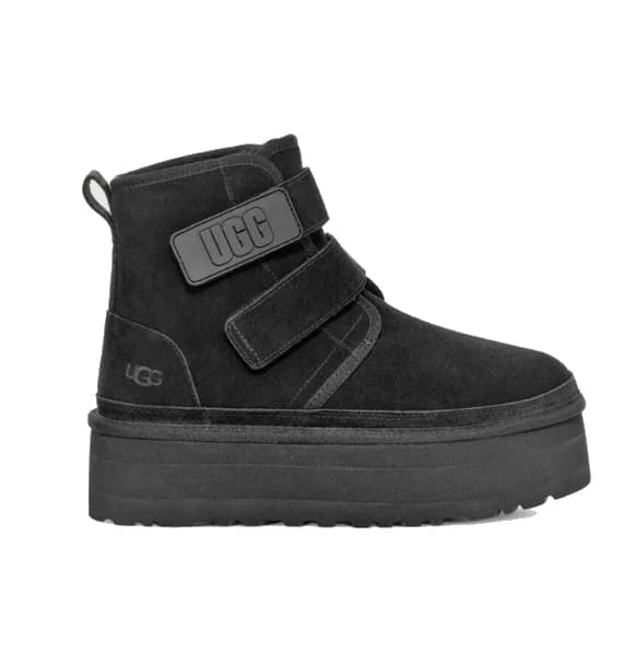 UGG NEUMEL PLATFORM — BLACK