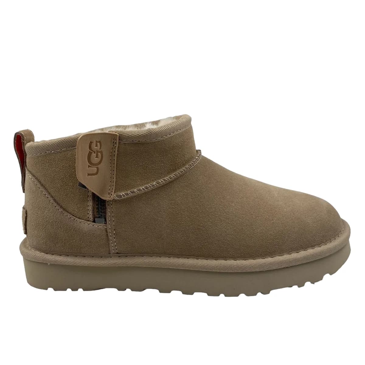 UGG WOMEN'S ULTRA MINI ZIP — SAND ZIP