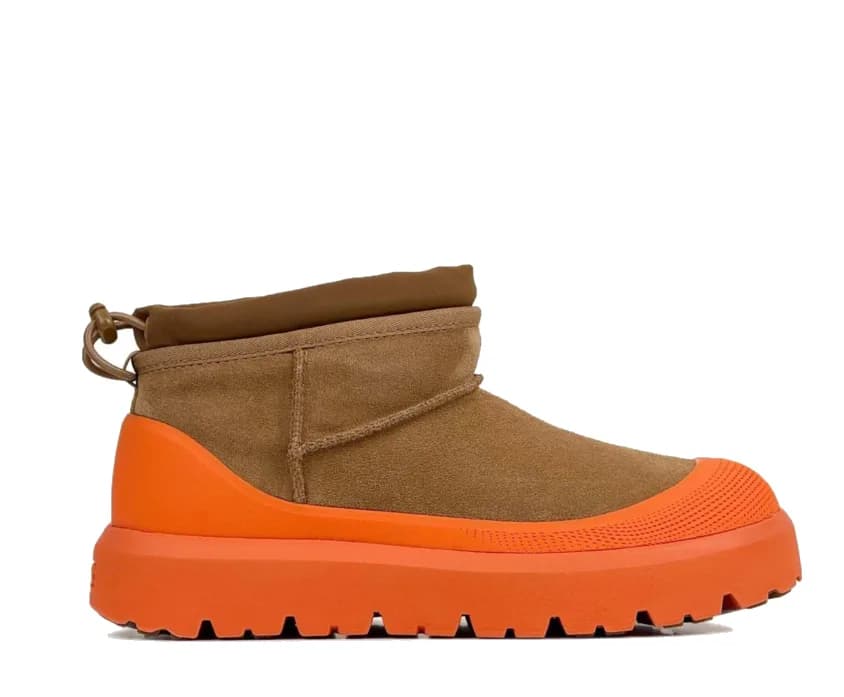 UGG Mens Ultra Mini Hybrid — Mens Ultra Mini Hybrid Chestnut / Orange