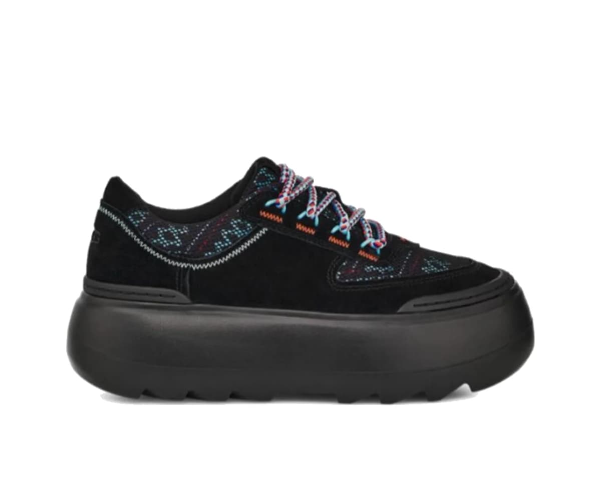 UGG MARIN MEGA LACE — BRAID BLACK