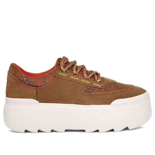 UGG MARIN MEGA LACE — CHESTNUT WHITE