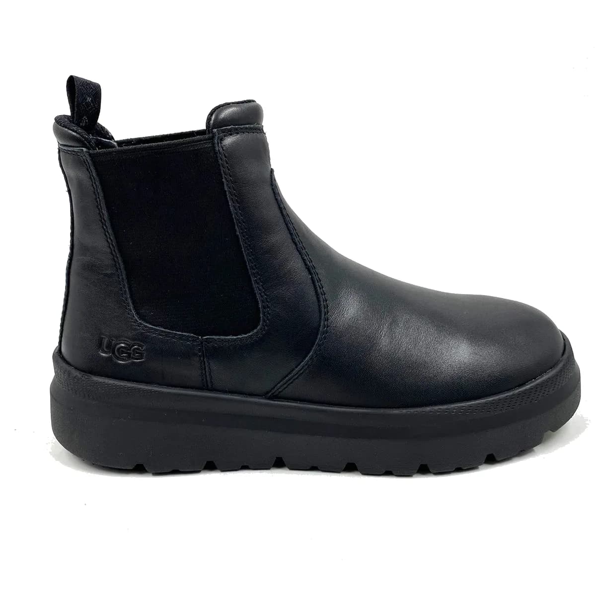 UGG MENS BURLEIGH CHELSEA — Black