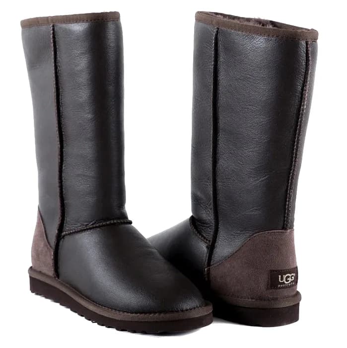Ugg Women's Tall — Chocolate Metallic