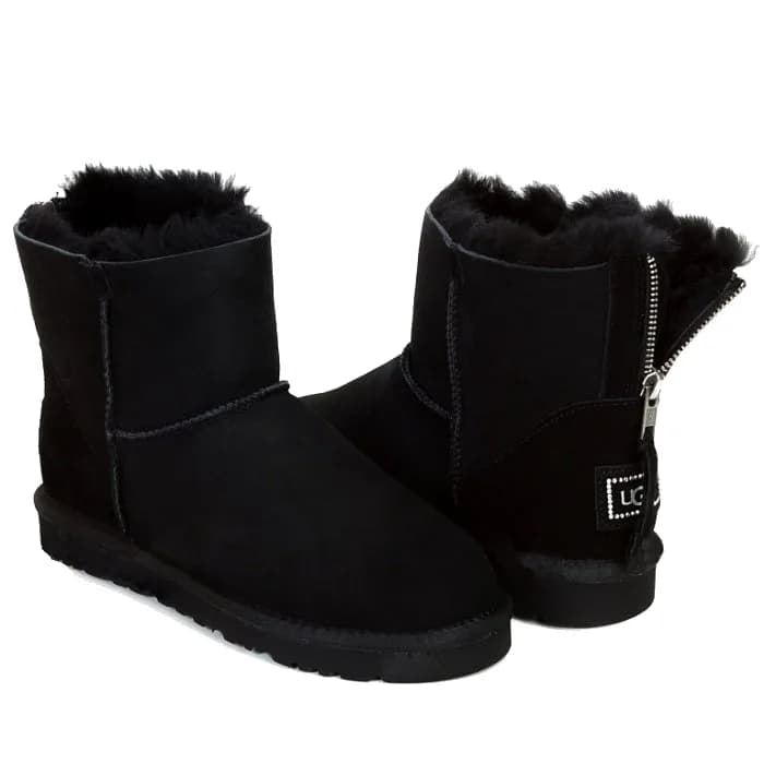 Ugg Women's  Mini Zip Black — Ugg women's  mini zip black
