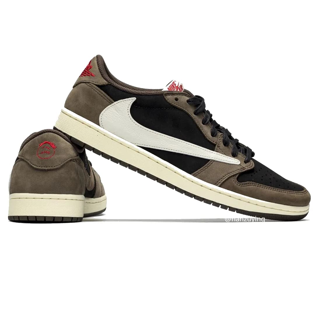 AIR JORDAN 1 LOW Grey White 040 — Travis scott low 001