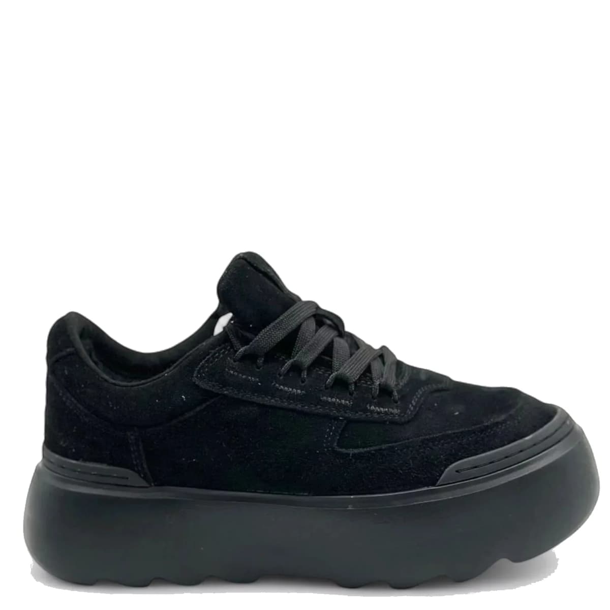 UGG MARIN MEGA LACE — BLACK