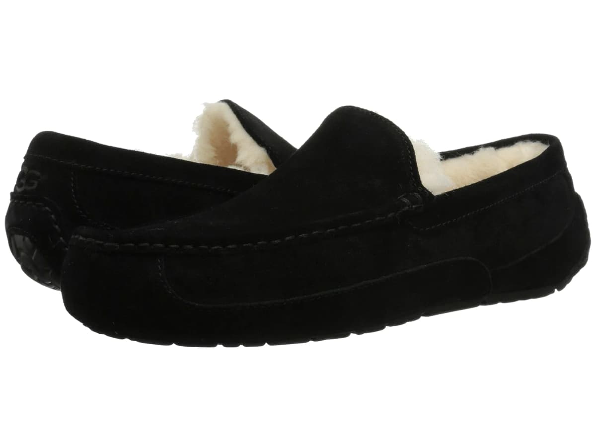 Ugg Men's Ascot Slipper Black — Black