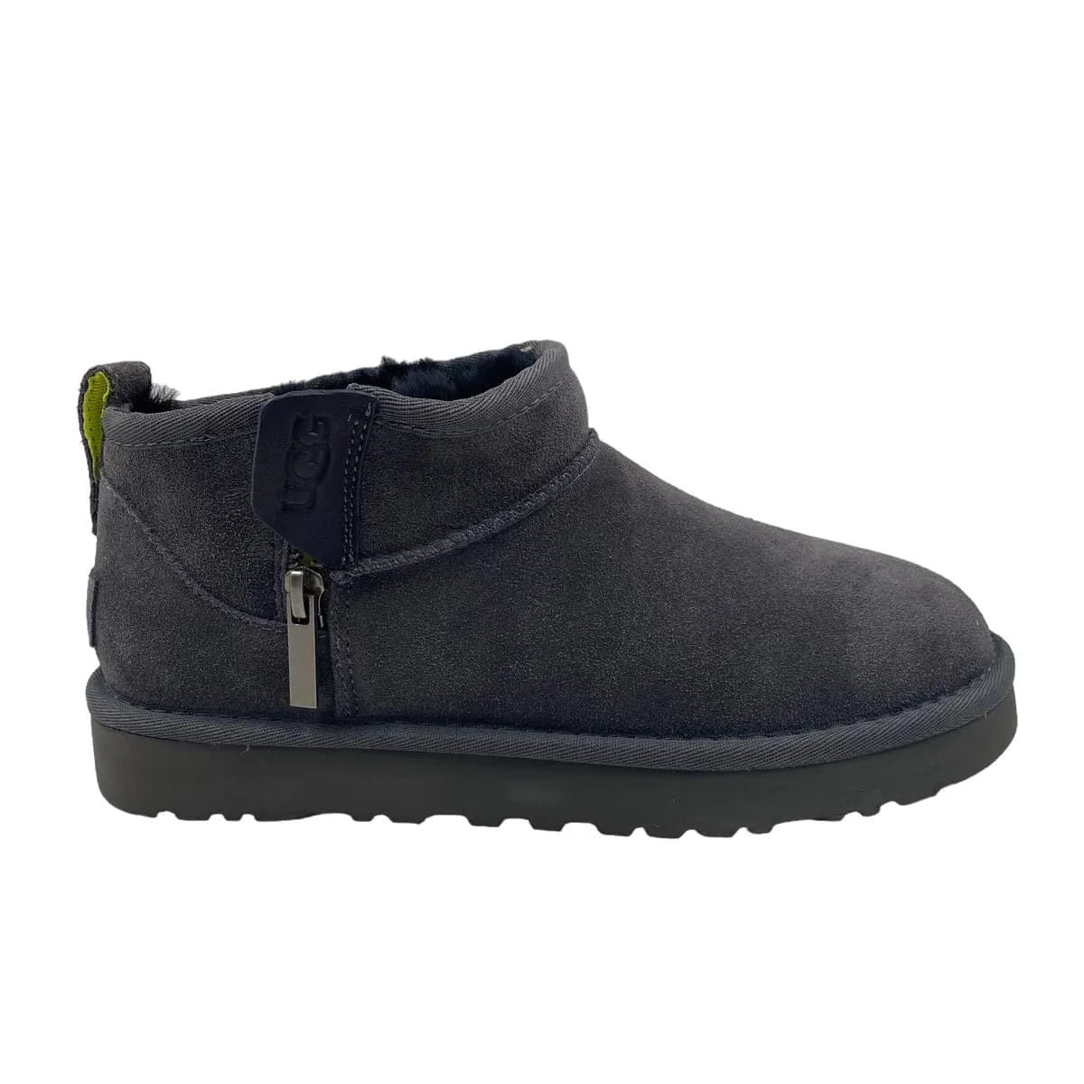 UGG WOMEN'S ULTRA MINI ZIP — GREY ZIP