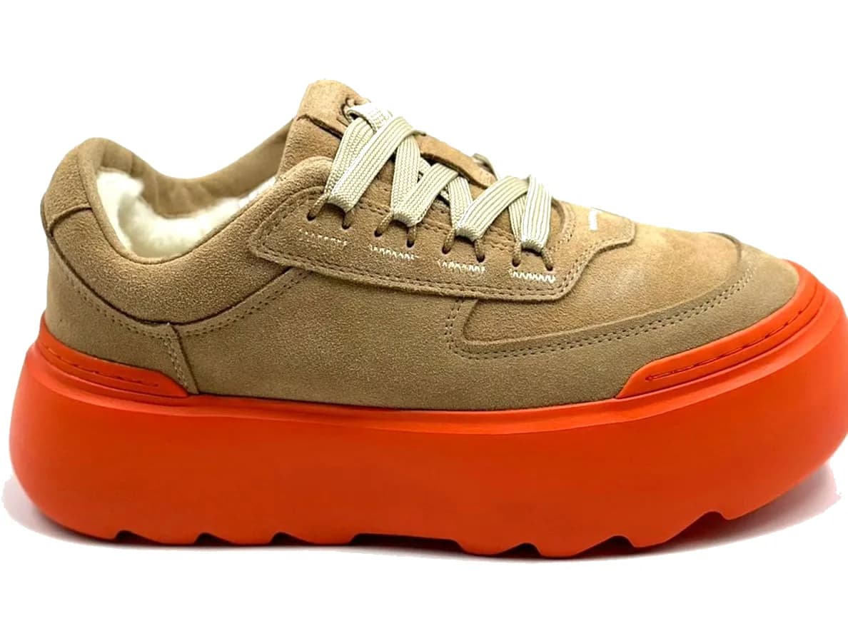 UGG MARIN MEGA LACE — SAND ORANGE