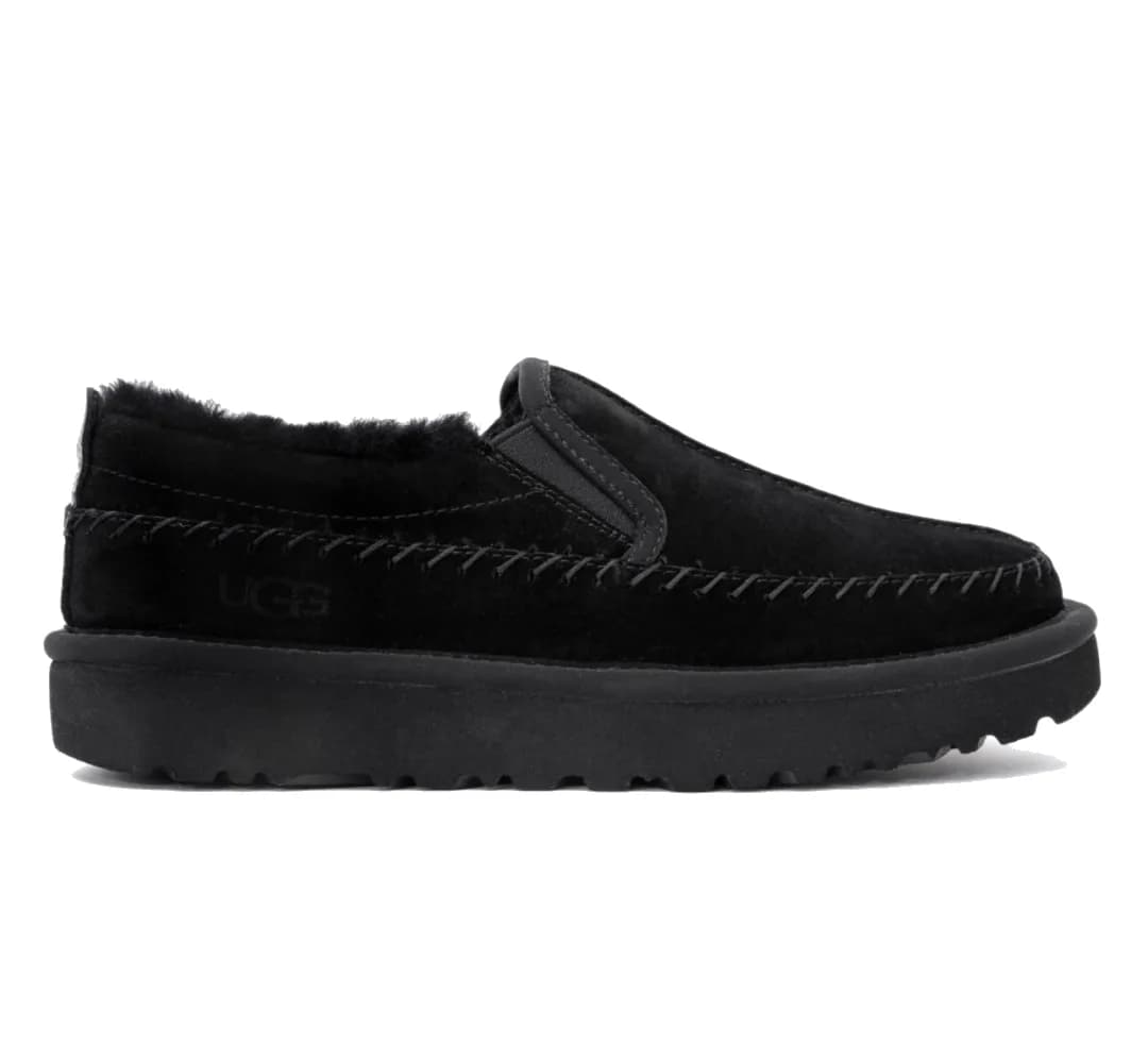 UGG Mens Stitch — Men,S STITCH SLIP ON BLACK