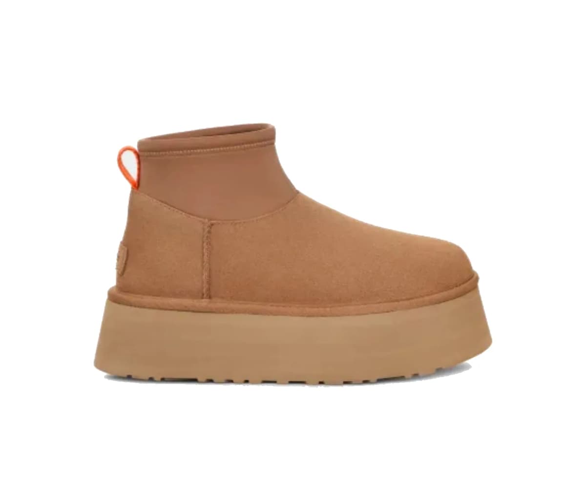 UGG CLASSIC MINI DIPPER — CHESTNUT