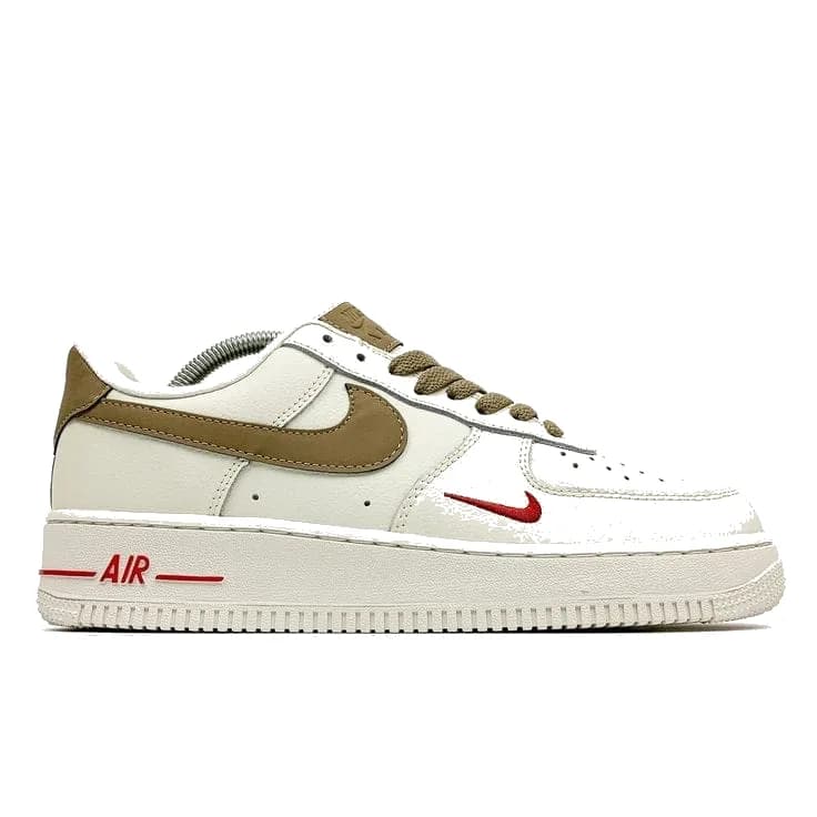 Nike Air Force 1 — low white brown Kids