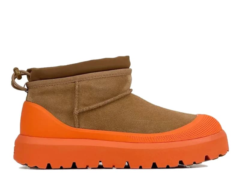 Ugg Ultra Mini Hybrid — Chestnut / Orange