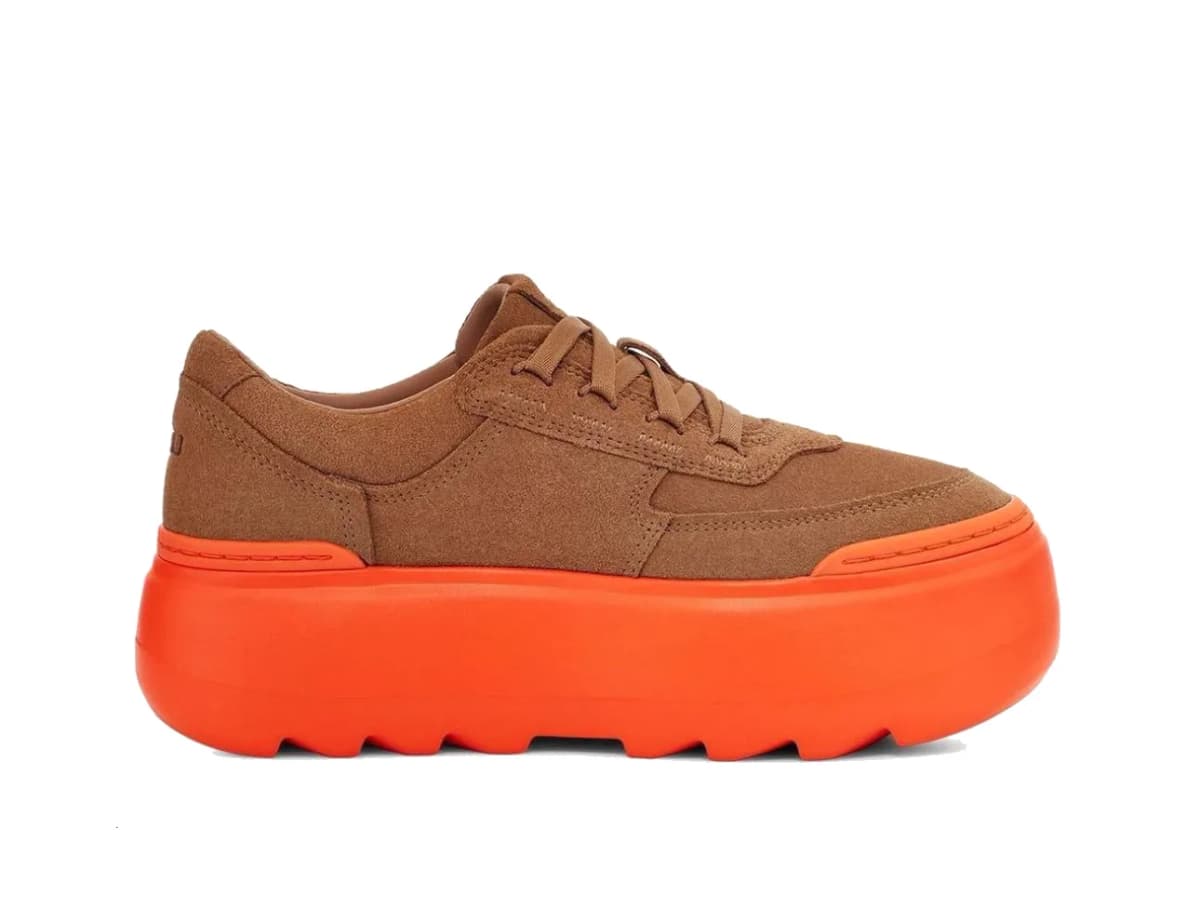 UGG MARIN MEGA LACE — CHESTNUT ORANGE