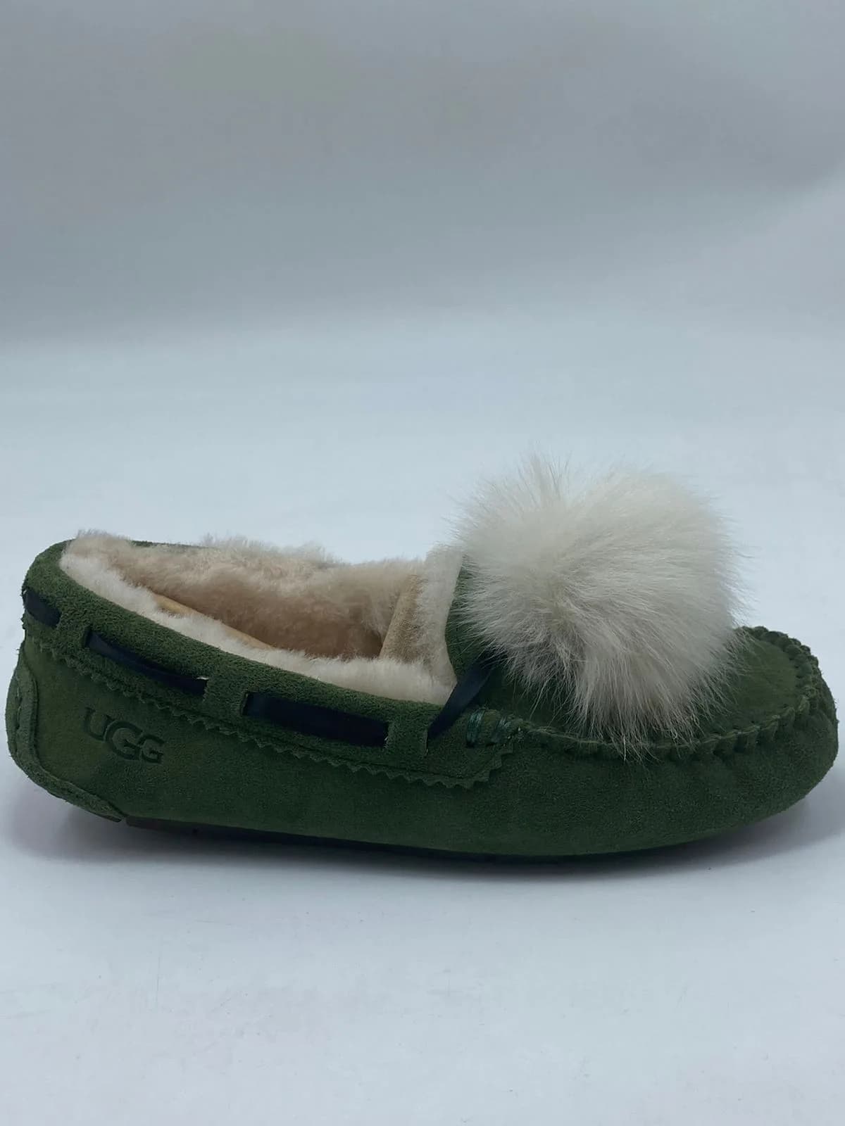Ugg Women's Dakota — Green Pom Pom