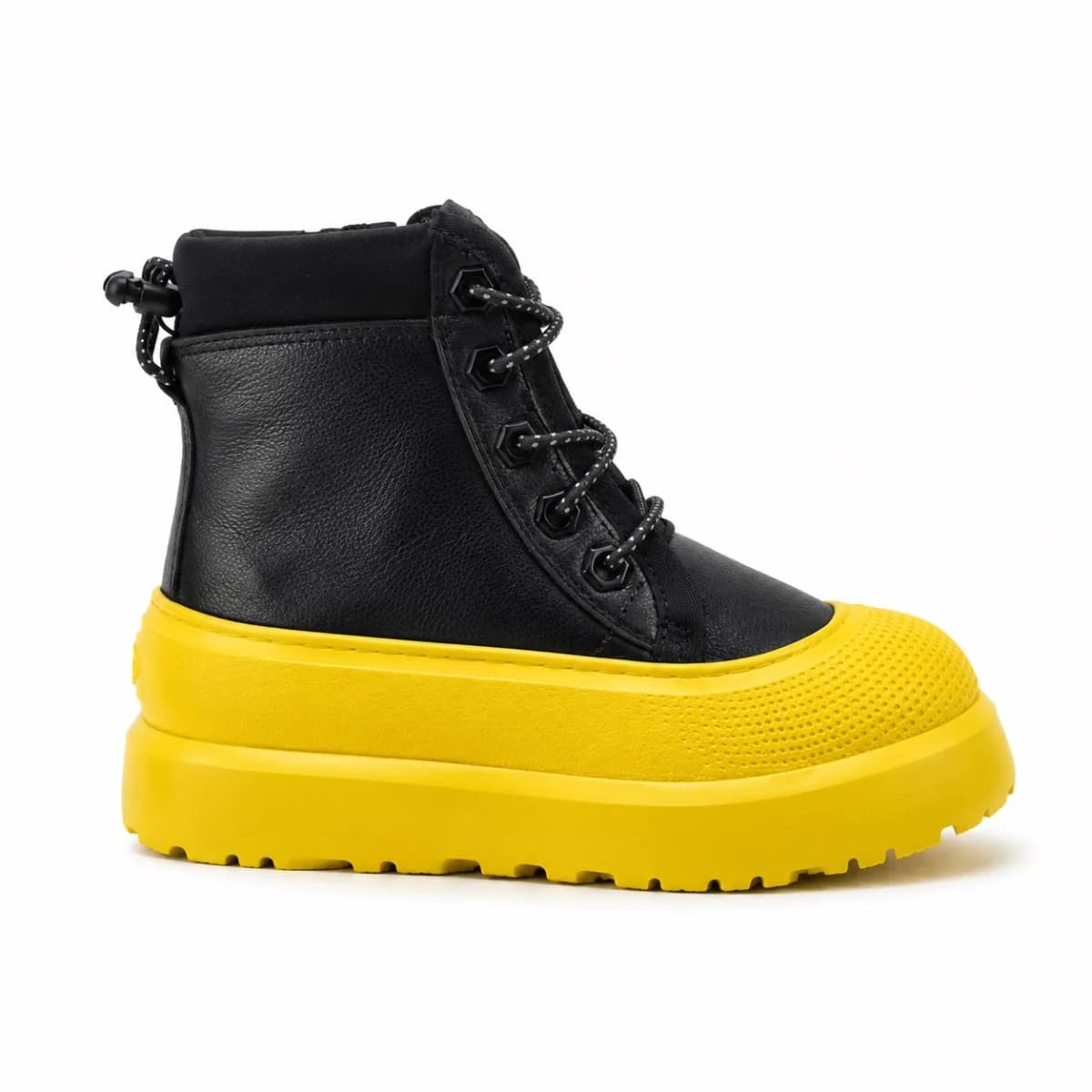 UGG Kids Hybrid — Kids Neumel Hybrid Black Leather Summer