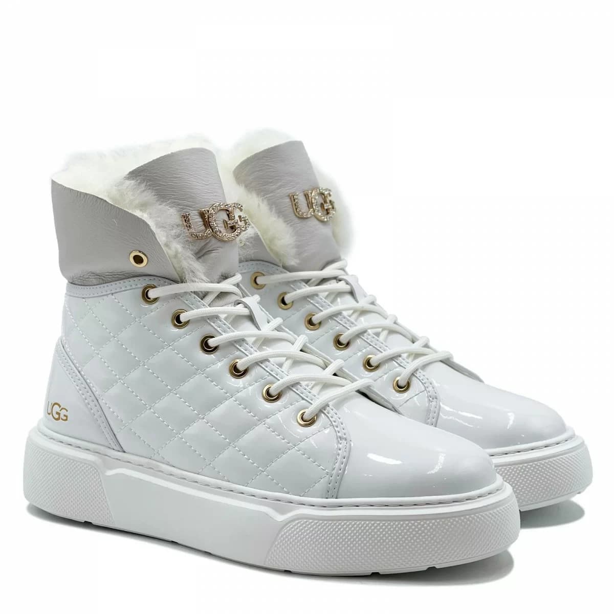 UGG SHANTI — WHITE LOCKABLE