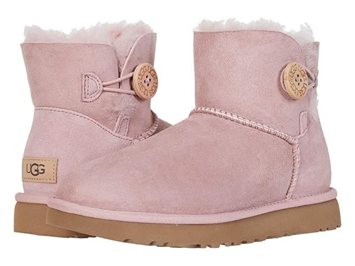 UGG WOMEN'S MINI BAILEY BUTTON — Dusk
