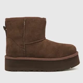 UGG CLASSIC MINI PLATFORM — Chocolat