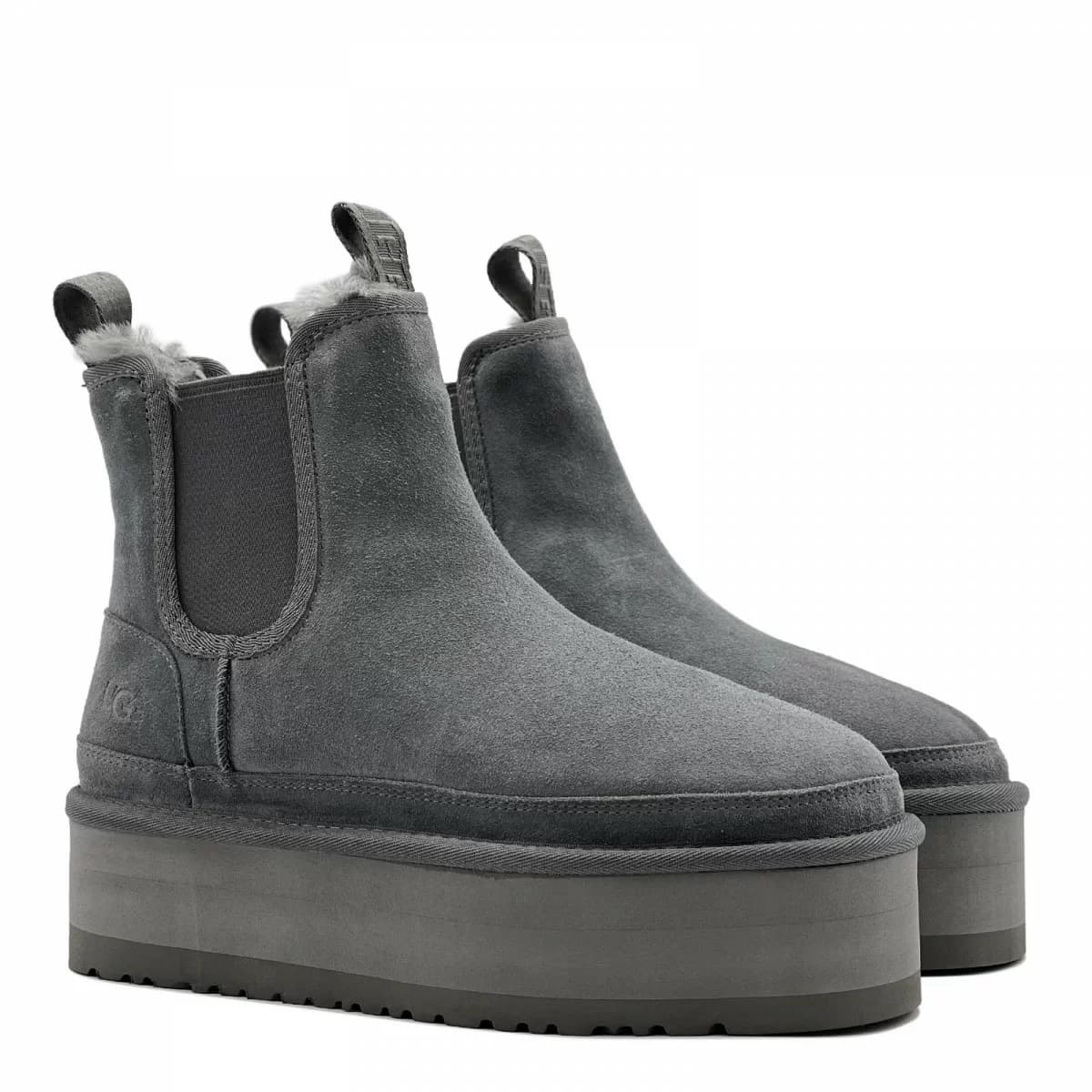 Ugg Chelsea Platform — Grey