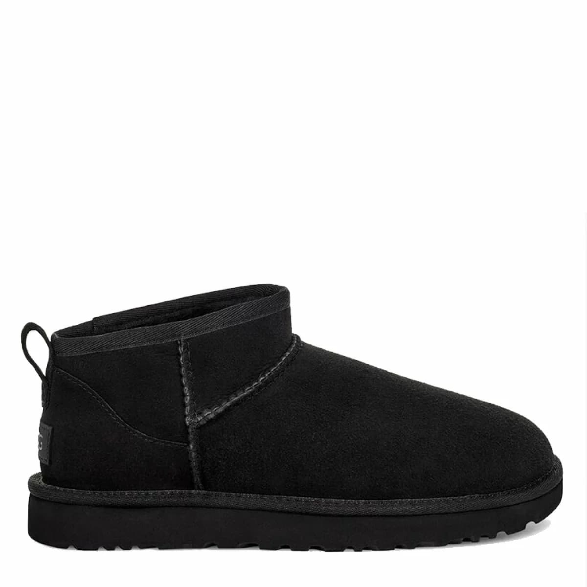 UGG MEN'S CLASSIC ULTRA MINI — Black