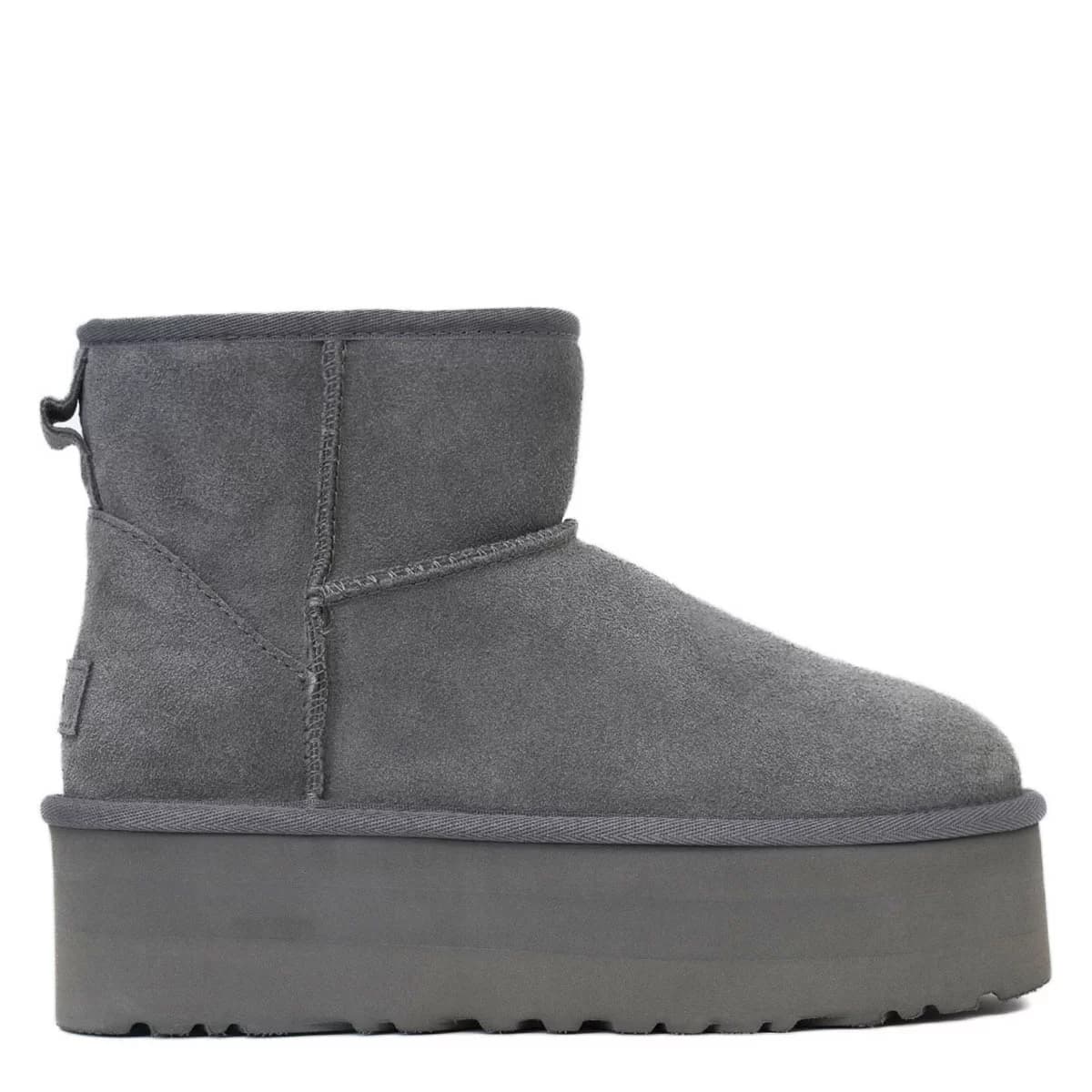 UGG CLASSIC MINI PLATFORM — Grey