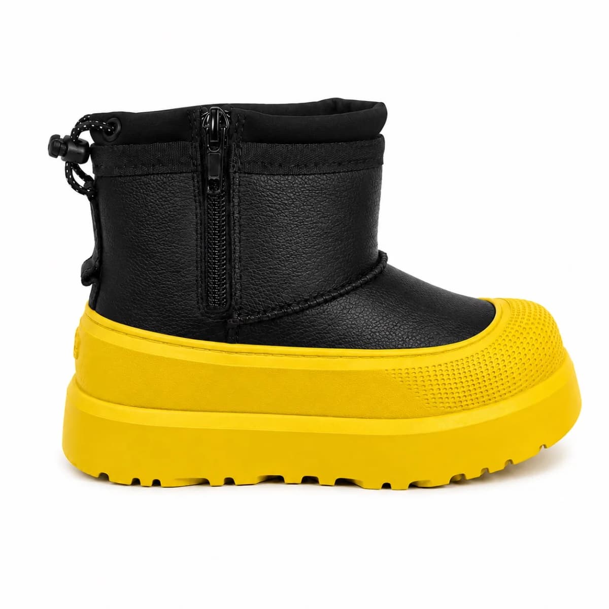 UGG Kids Hybrid — Kids Mini Weather Hybrid Black Leather Summer