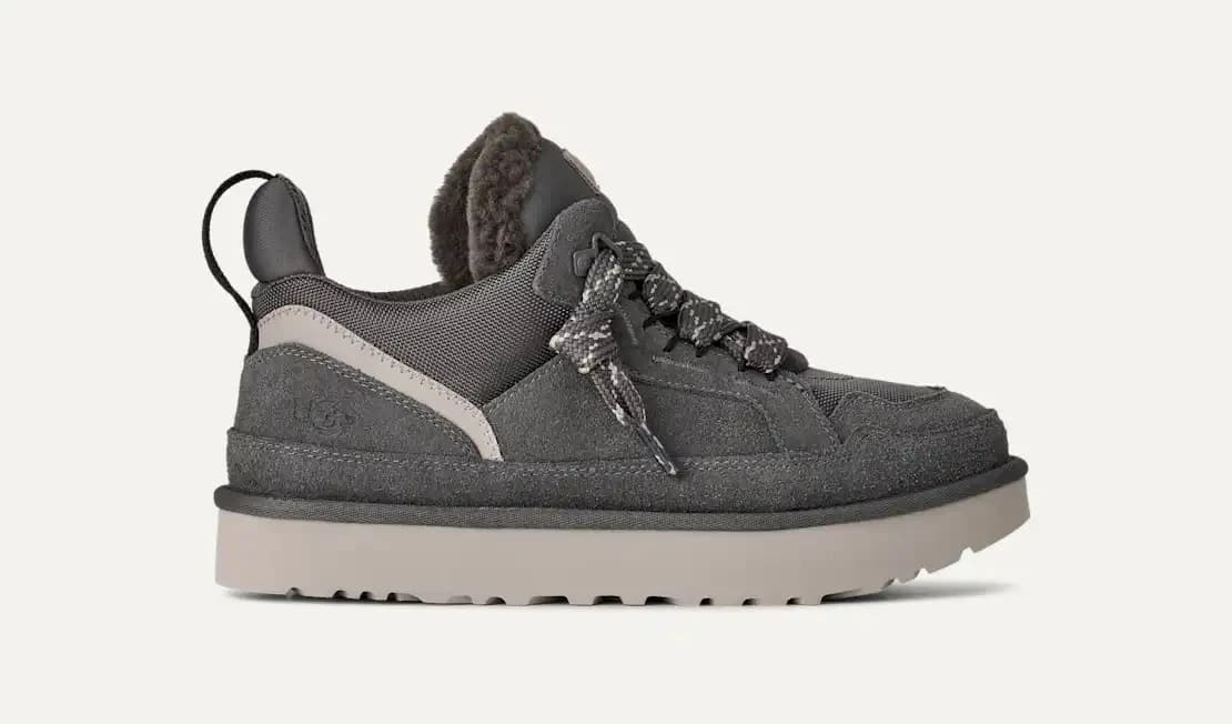 Ugg Men.s Lowmel Sneaker — Grey
